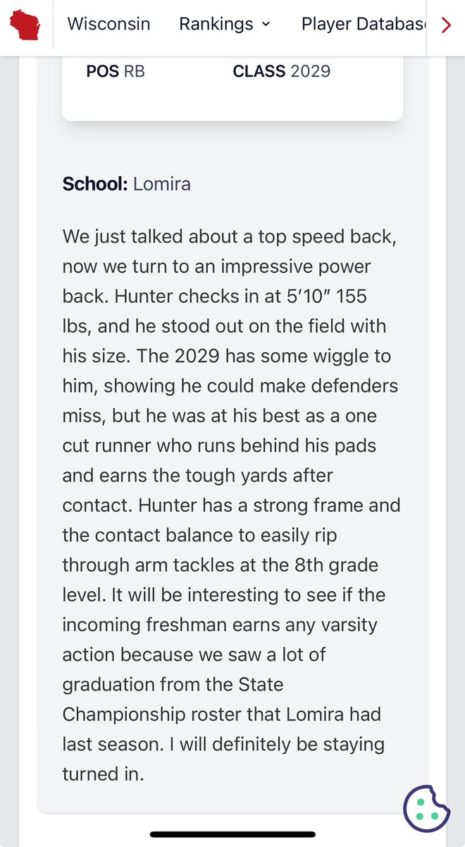 Thank you for the article <a href="/MJ_NFLDraft/">Mark Johnson</a>