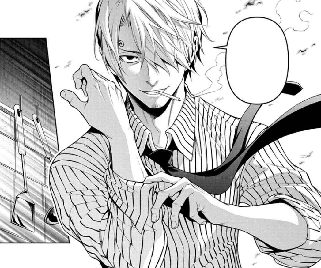 BLUESEASDEVIL's tweet image. // easily Shokugeki no Sanji, but only if they can make him as hot as he is in the manga