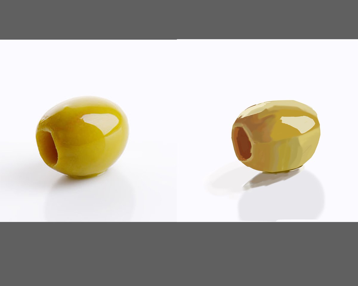 Have an olive I guess