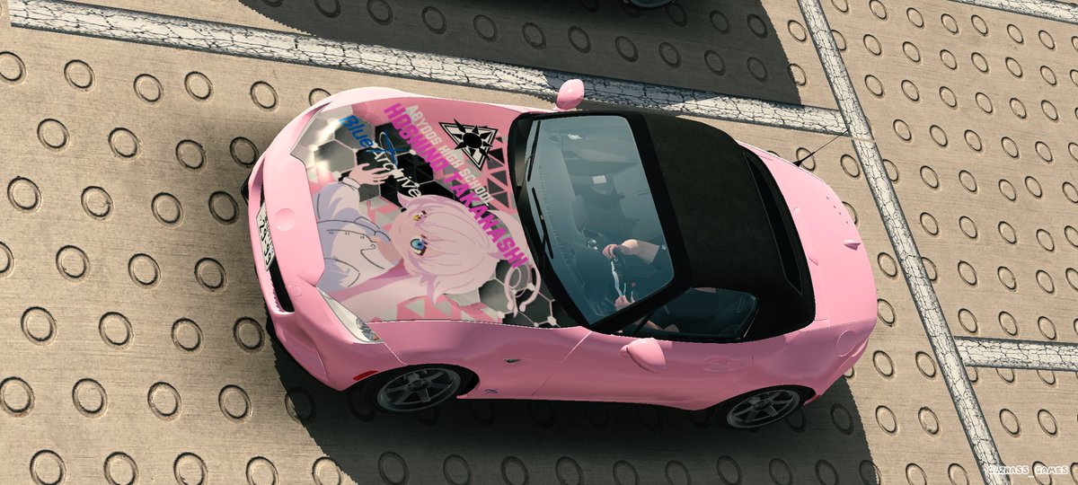 S4pcha__'s tweet photo. 久しぶりに痛車作るなどした https://t.co/avbxTc6BbN