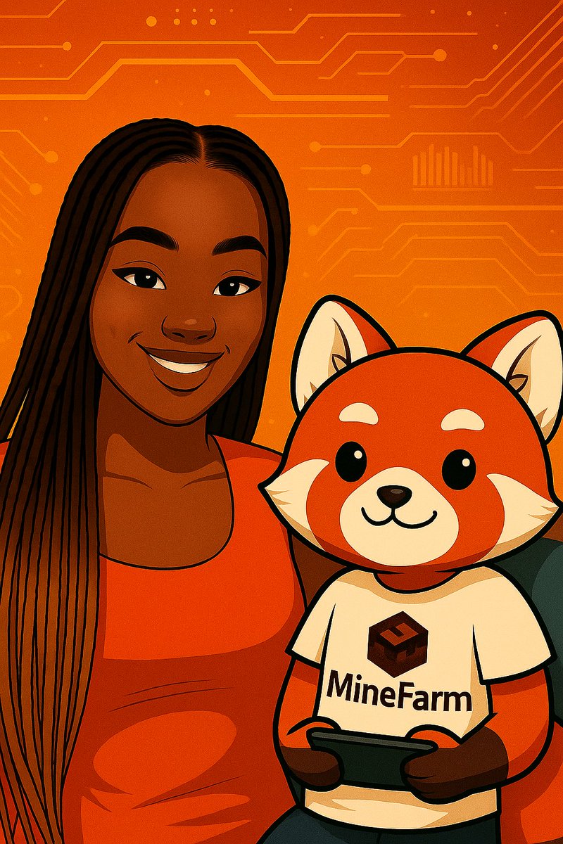 Nice to be back 😌 , and chilling with <a href="/MineFarm_/">Minefarm</a>
Happy new month guys and more $redpandas to ur bag