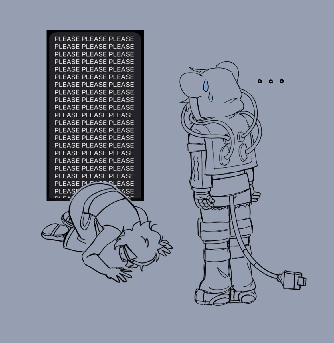 em0shrimp's tweet image. wanted to draw @PreludeIntome 's beautiful de oc Yuusi🫶 and my cringefail de oc is there too ig..
#dateverything #dateeverythinggame #dateverythingoc