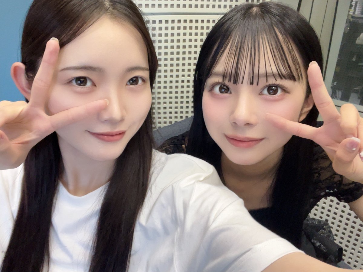 CUTIE STREET ペアチェキ 真鍋凪咲　増田彩乃 増田彩乃と真鍋凪咲がキューに、、、 #CUTIESTREET #キューに