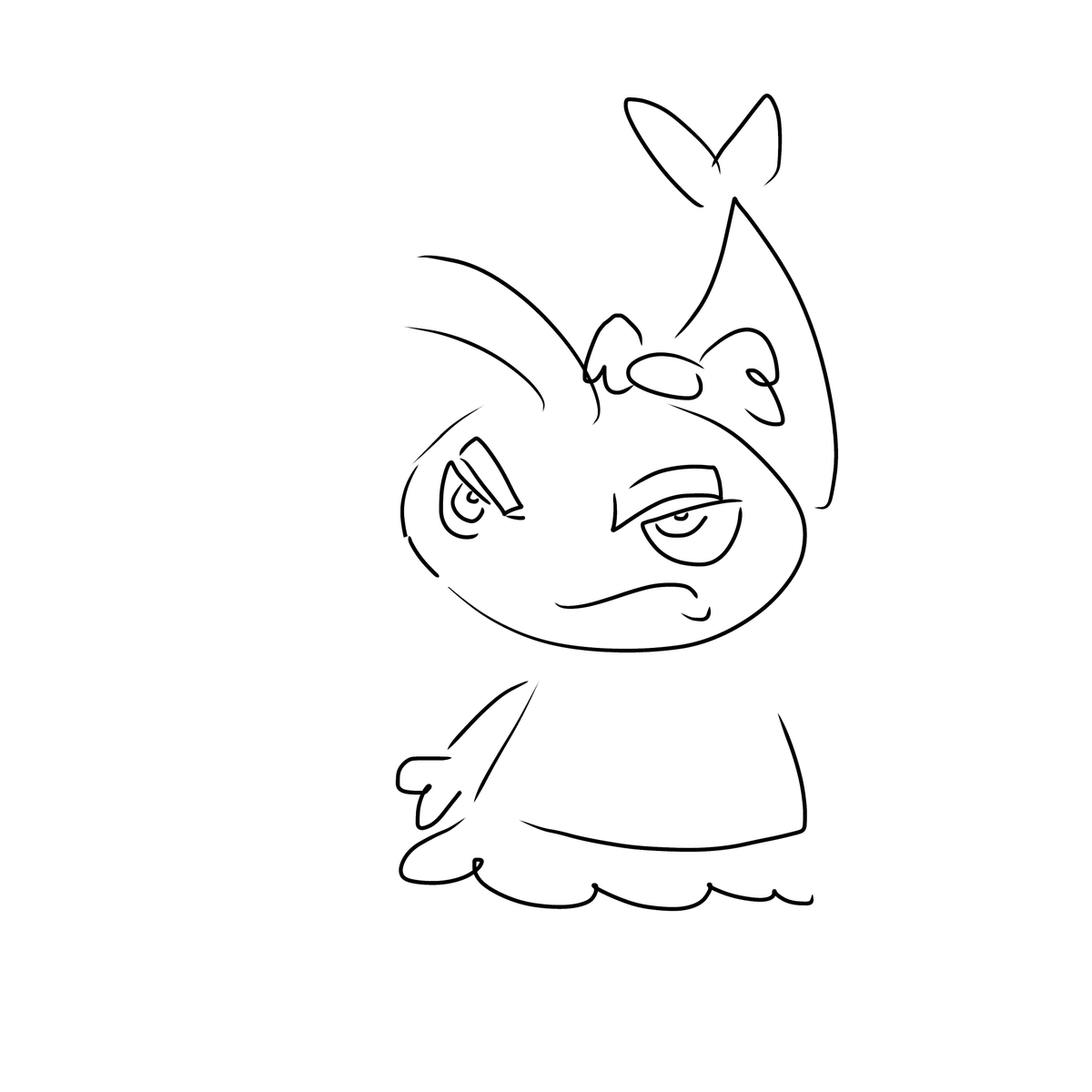 Maggotfulled's tweet photo. Drawing I was making but give up https://t.co/Oki12kzhCw