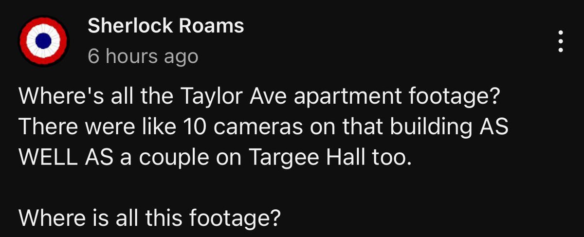 Where’s the ice cream shop and construction footage at? 
#FreeBryanKohberger #Idaho4