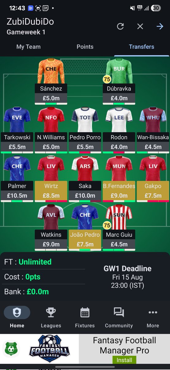 SlothFpl's tweet photo. Please rate these two drafts. Once you remove Salah and tinker around the possibilities are endless. 

#fpl https://t.co/1D6JiDKAWr