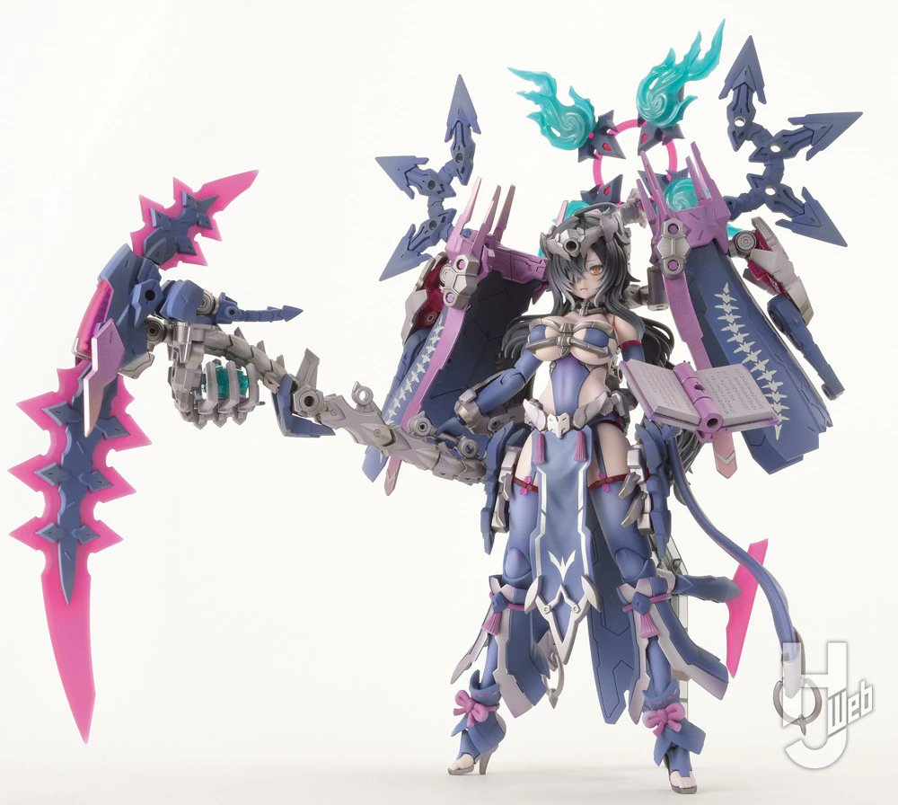 最新皇巫系 #メガミデバイス「ツクヨミ レガリア」キットレビュー