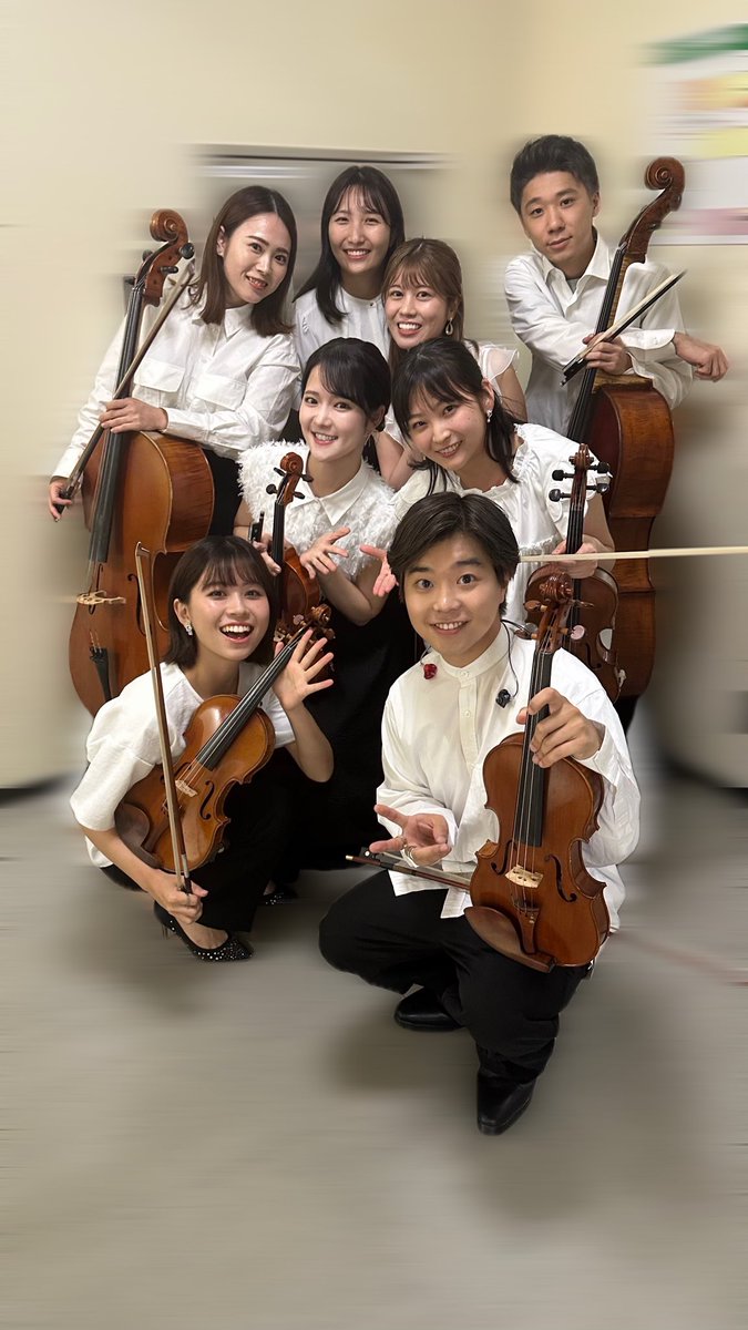 eikiviolin's tweet image. 今夏📺🎻🏝️✨

感謝。#strings