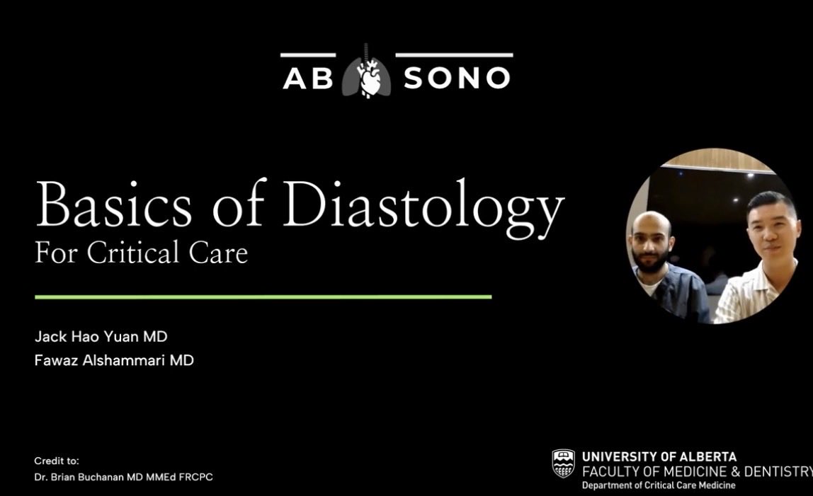 Want to learn more about diastology on echo in critical care? Check it out #POCUS #CCUS #EchoFirst #FoamEd youtu.be/9qFuqSfvsz8?si…