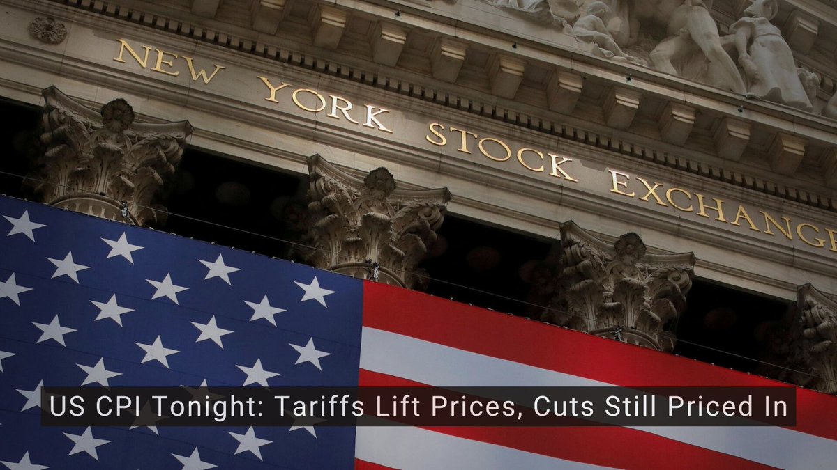 JDTraderglobal's tweet photo. 🇺🇸 US July CPI tonight (8:30 PM ET)
Seen at 2.8% YoY, core at 3.0% — tariffs lifting goods costs.
Core MoM +0.3% (6-mo high) shows inflation still building

Sign up: https://t.co/LLdUlWOls9
TG: https://t.co/pAeGBdX18G
WSP: https://t.co/mKp6SWgmsJ

#CPI #Inflation #Fed #Markets https://t.co/Se8xnU3bVG