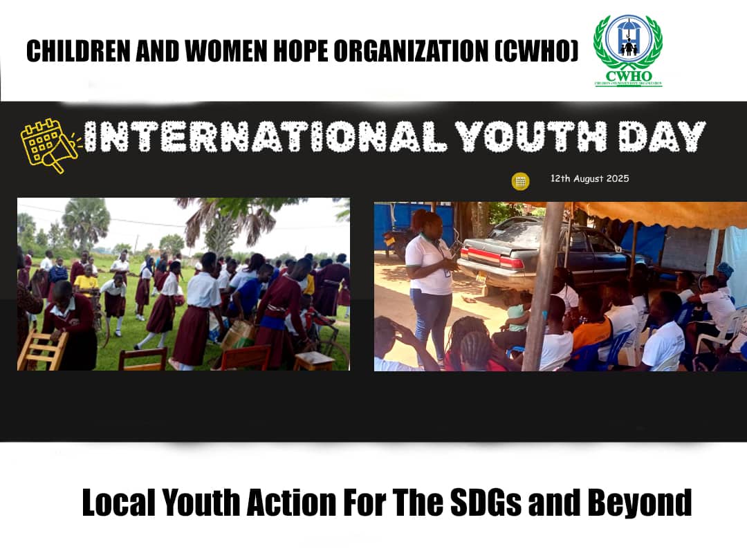 CWHO2025's tweet photo. #CWHO # INTERNATIONAL YOUTH DAY# AT CWHO, We work together and embrace the youth who are actively participating and driving change in their Local shere. We celebrate and see your efforts. https://t.co/H0XURtWFuh