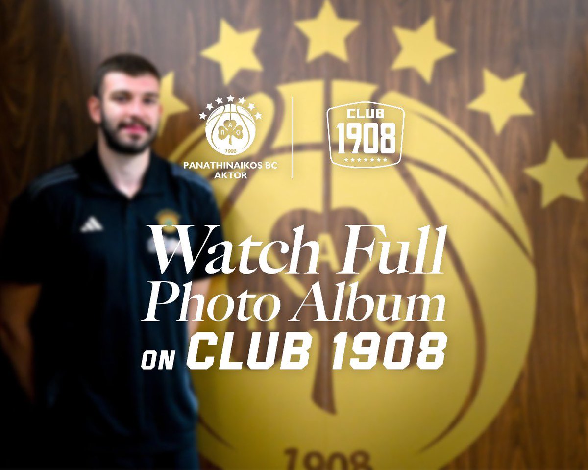 First days in green and a new chapter begins for Nikos Rogkavopoulos! 💚📸

Check out exclusive shots from his first training session as a member of Panathinaikos BC AKTOR!

Watch full album on CLUB 1908: 4gcaz.app.link/dynamic_screen… 📲

#WeTheGreens #paobcaktor #LiveTheGreenMagic