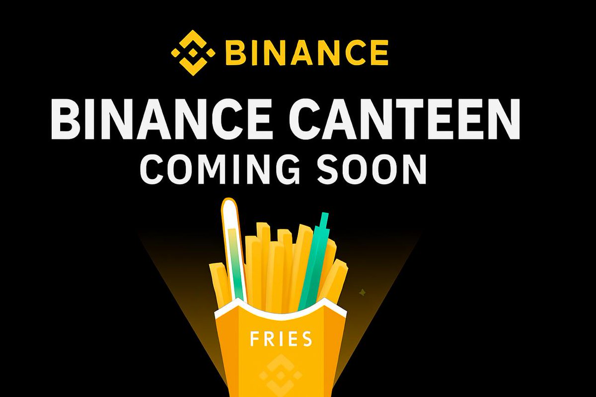Binance virtual canteen is coming soon, can you guess what's cooking ? 😃 #Binance ✨️more questions can be asked on TG⤵️ t.me/binanceexchange