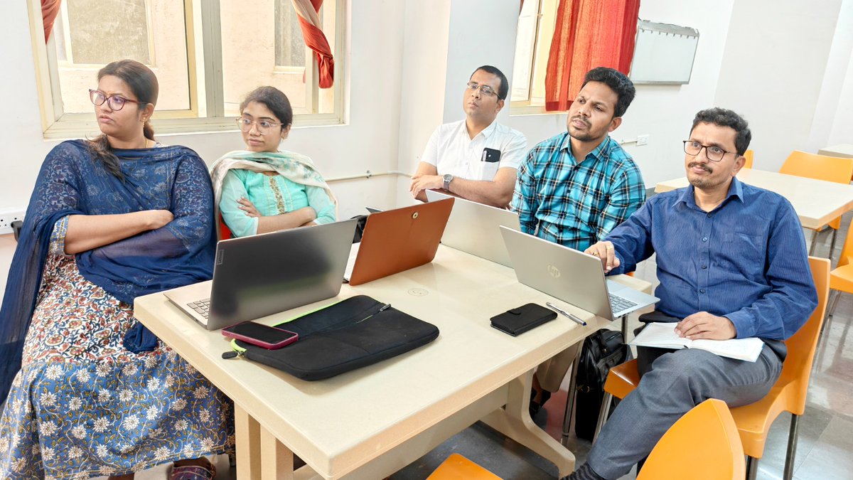 The second systematic review workshop was conducted on 11-8-2025 by Dr. Bhumika. T. V in the MEU Hall, AIMSR, Chittoor. 

#systematicreview #medicalresearch 
#evidencebasedmedicine #AIMSRChittoor