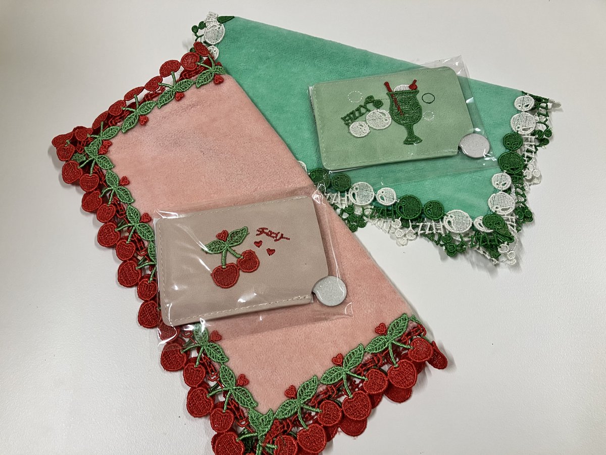 入荷】 近沢レース店【朝顔】【さくらんぼ】【クリームソーダ】入荷