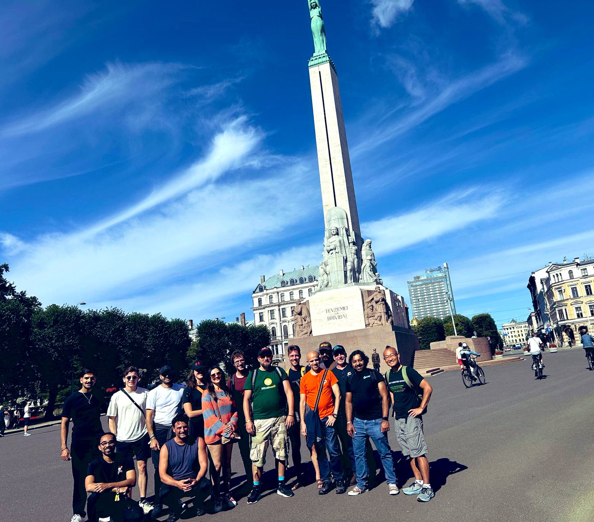 DrKhushboo_K's tweet photo. Riga: cobbled streets, endless carbs, no regrets.
#proofofwalk #BH2025 https://t.co/z23XtDPOme