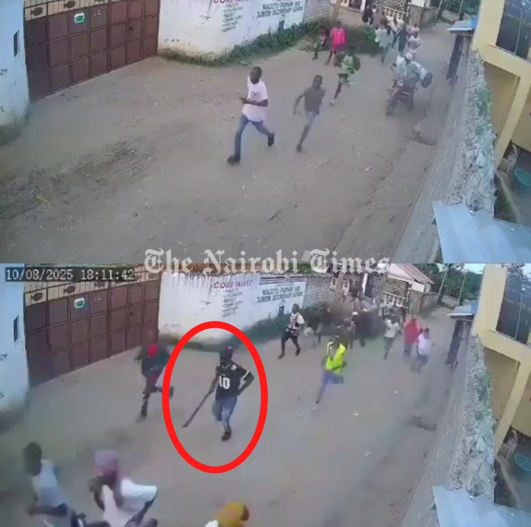 TheNairobiTimez's tweet photo. CCTV Captures Panga-Wielding Gang Robbing Residents in Ukunda-Diani’s Magutu Area 👇 https://t.co/8teSs791PE
