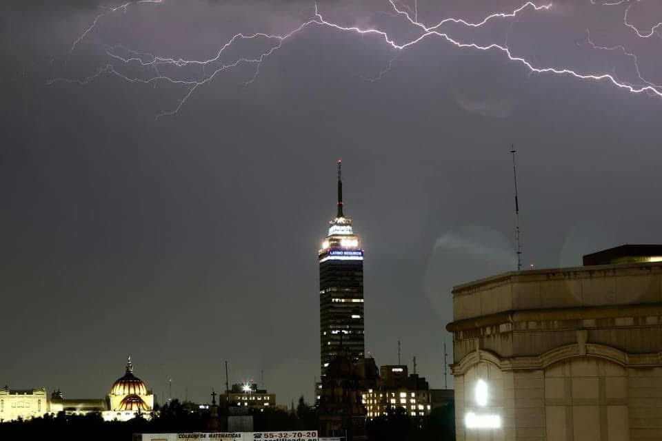 Tormenta eléctrica en la CDMX