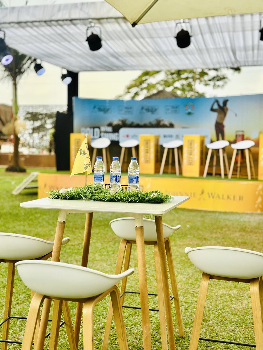 CapitalFMUganda's tweet image. The Johnnie Walker Uganda Open Golf Championship 2025 launch is in full swing! Our partners are on stage, giving a taste of the premium action to come. ⛳ Big things are coming, are you ready? #KeepWalking #JohnnieWalkerUgandaOpenGolf2025