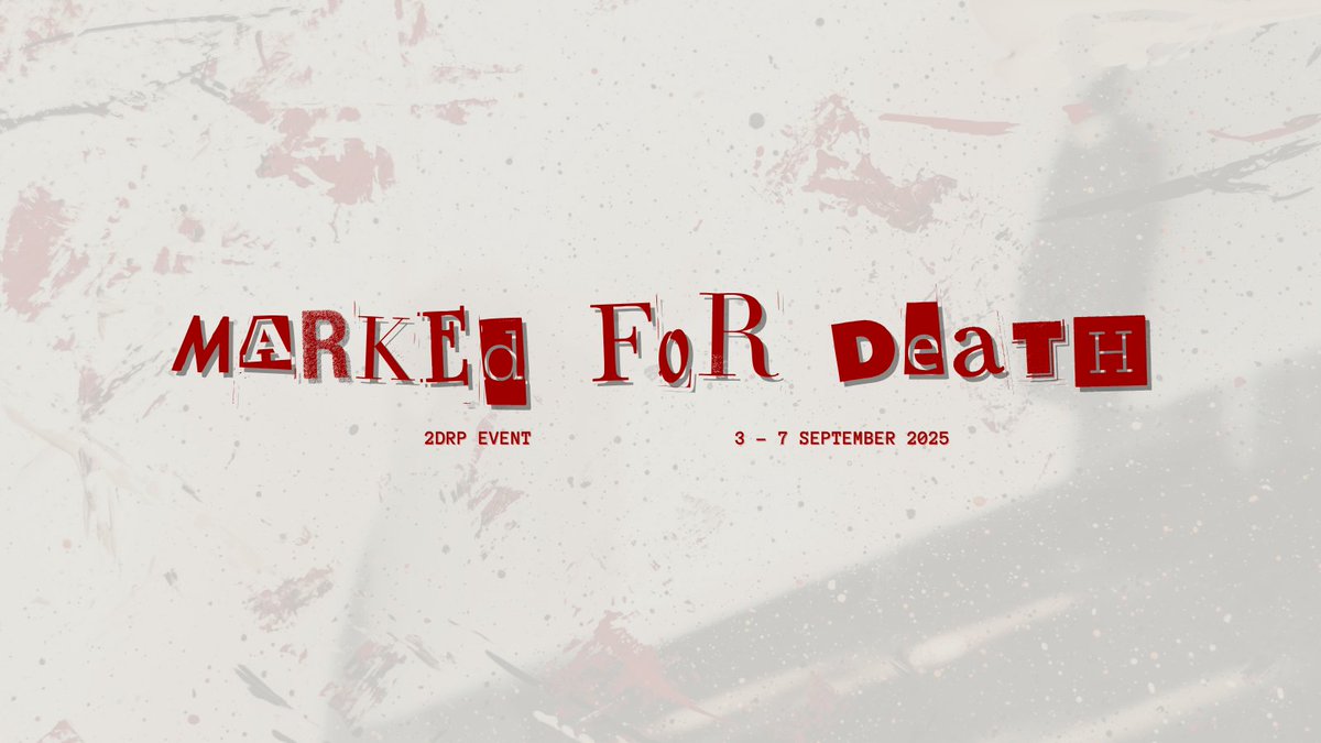 MARKED FOR DEATH. tweet media
