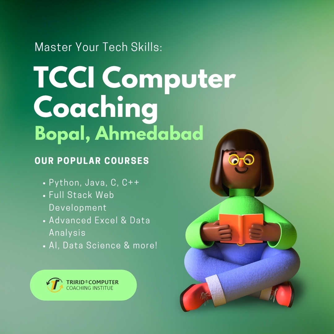 tccicomputer's tweet image. Learn computer skills at TCCI Bopal Ahmedabad. Expert-led courses in programming, IT, and more for students and professionals.

👉tccicomputercoaching.wordpress.com/2025/08/12/mas…

#ComputerCoachingAhmedabad #TCCIBopal #TechSkillsTraining #ITCoursesAhmedabad #LearnProgramming