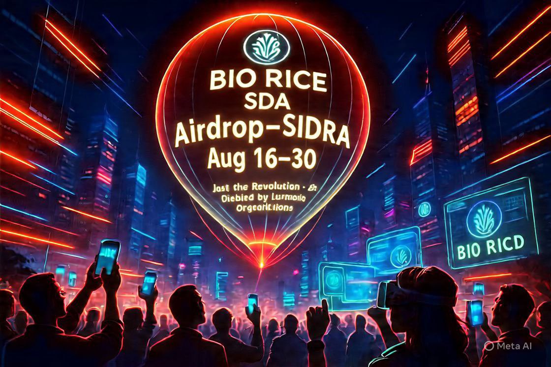 🔥 Organic Rice Project – Countdown to Breakthrough!

🚀 From August 16 to August 30, our first Airdrop officially launches – a golden opportunity for the community to secure the “seeds” of success from day one.

🌱 Every token you receive is not just an asset, but a pledge to