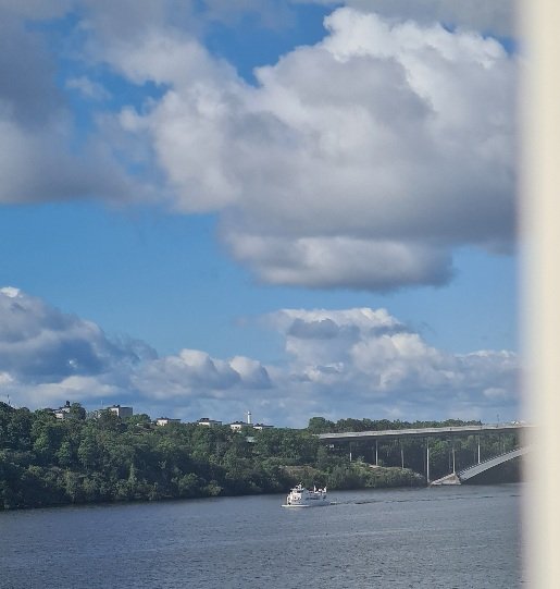 God morgon från Riddarfjärden och Lux