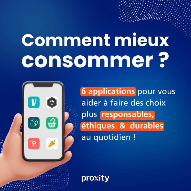 ✨ Mieux consommer, c’est (vraiment) possible !

📲 On vous a sélectionné 6 applications gratuites pour consommer de manière plus éthique, durable et locale, sans prise de tête. 

👉 Découvrez ces applications et passez à l’action dès maintenant : swll.to/axko94