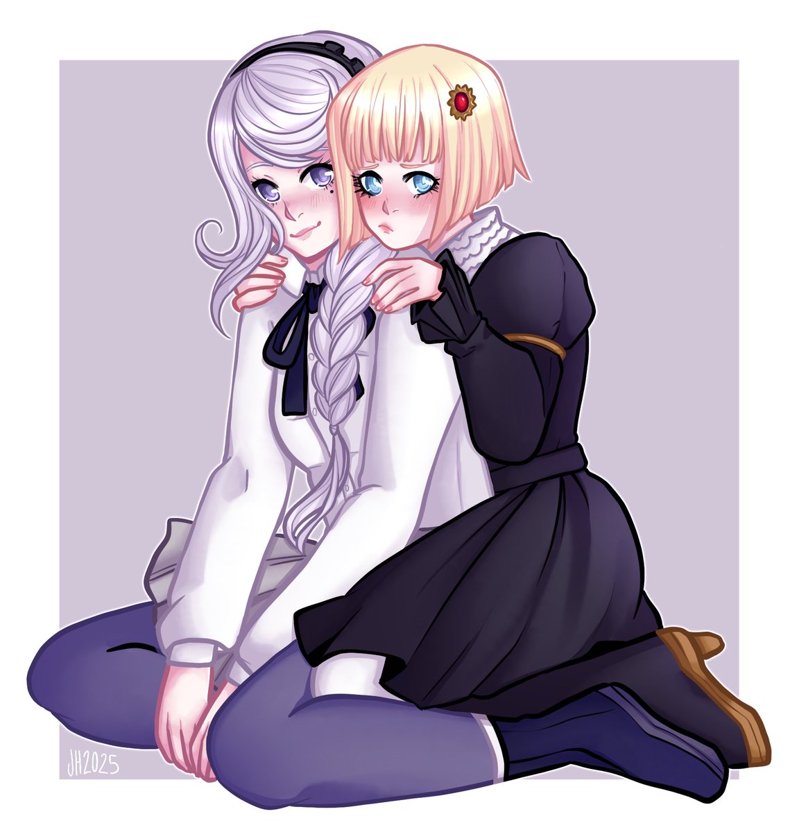 Some Nozomi/Kurara so i don‘t always draw the same ships ❤️ 
#hndr_FA