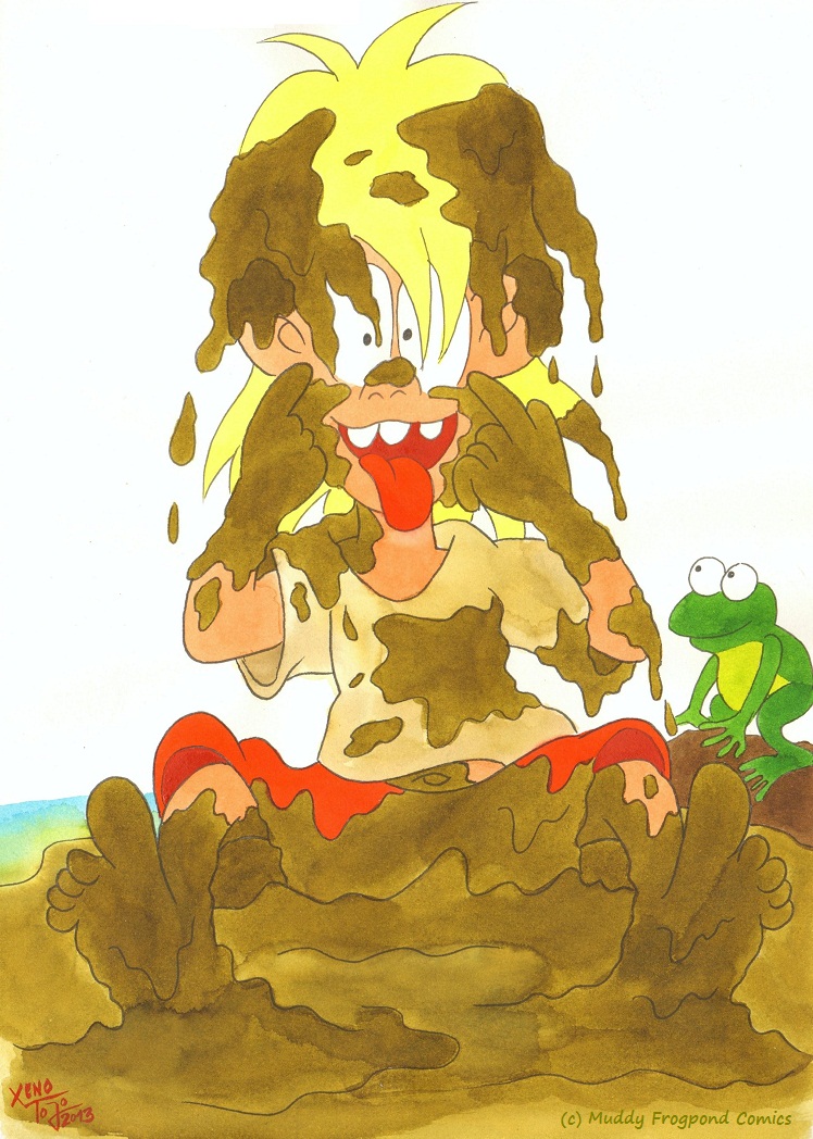 Wie nennt man die Wissenschaft, die vor allem im Sommer als meisten Spaß macht? Richtig: Matschfroschung! Wir teilen die Erkenntnisse unserer wissenschaftlichen Arbeit gerne mit euch. #cartoon #illustration #matschfrosch