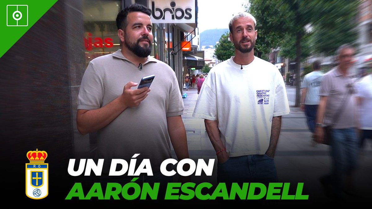 🔵 YA DISPONIBLE: PASAMOS UN DÍA CON AARÓN ESCANDELL

📌 La vuelta del Oviedo tras 24 años
📌 Cómo lidiar con las redes sociales
📌 La rivalidad con el Sporting de Gijón
📌 El cariño de la gente tras el ascenso

➡️ youtu.be/5Cf1Jh2IMqI?si…