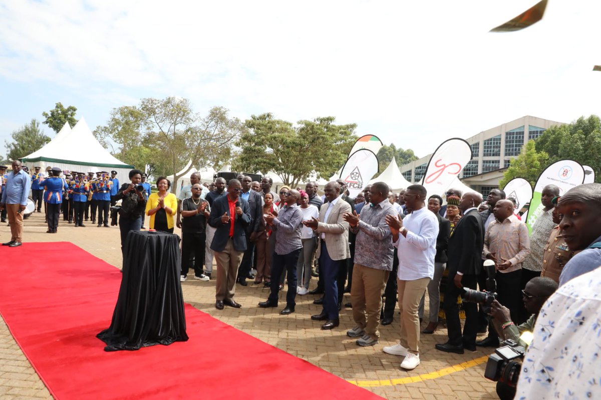 InfoKfcb's tweet photo. 𝐇.𝐄. 𝐏𝐫𝐞𝐬𝐢𝐝𝐞𝐧𝐭 𝐃𝐫. 𝐖𝐢𝐥𝐥𝐢𝐚𝐦 𝐑𝐮𝐭𝐨, 𝐎𝐟𝐟𝐢𝐜𝐢𝐚𝐥𝐥𝐲 𝐋𝐚𝐮𝐧𝐜𝐡𝐞𝐬 𝐊𝐅𝐂𝐁'𝐬 𝐂𝐢𝐧𝐞-𝐌𝐨𝐛𝐢𝐥𝐞 𝐓𝐫𝐮𝐜𝐤

The President of the Republic of Kenya H.E. Dr. William Samoei Ruto, PhD, C.G.H, has officially launched the Kenya Film Classification Board's state-of-the-art Cine-Mobile Truck.

The President, launched the Cine-Mobile Truck, during the International Youth Day (IYD) Celebrations, held at the Masinde Muliro University of Science and Technology, Kakamega County.

Dr. Ruto lauded the KFCB for spearheading the project and reiterated his Government's commitment to creating opportunities for creatives to monetize their talent through various initiatives.

The state-of-the-art Cine-Mobile comprises a 63-square-meter LED 63- screen housed in a container and equipped with a hydraulic lift system.

The unit is self-sufficient and features a dedicated power generator and a high-capacity sound system capable of serving audiences of up to 800 people.

The #SinemaMashinani is a KFCB's flagship initiative designed to address various challenges in the film industry, particularly the inadequate facilities for content classification and the limited platforms for showcasing creative works.

The initiative focuses on identifying and nurturing talent at the grassroots level by supporting the creation, distribution, and exhibition of films whose themes promote Kenya’s culture, moral values, and national aspirations.

It also aims to create job opportunities for creatives and the youth in line with the Bottom-Up Economic Transformation Agenda (BETA).

Additionally, KFCB intends to leverage on #SinemaMashinani to raise awareness and advocate for the consumption of clean content through theatre and film.

The #SinemaMashinani core objectives are to streamline film regulation across the country and to create sustainable opportunities for job and wealth creation within the creative industry.

At the heart of this initiative is the Nairobi Film Centre (NFC) and the Mobile Cinema System.

@WilliamsRuto @StateHouseKenya
@Waziri_Mvurya @fikirini_jacobs @moyasa_ke @SDY_Ke @NYC_YouthVoice @NYC_YouthVoice @presidentsaward @NYOTA_Kenya @NellyMuluka @njogunjoroge1 @lawrencekitema

Cine Mobile Truck