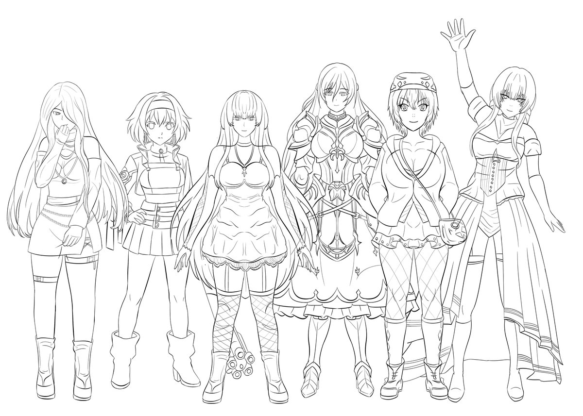 Amelia_Offici's tweet image. ✨ Dream Team Commission! ✨
So honored to bring this group to life for @FelixTheCat_IV  Working on these characters together was an absolute joy thank you for trusting us with your vision! 💖
#Commission #satisfiedclient #group4