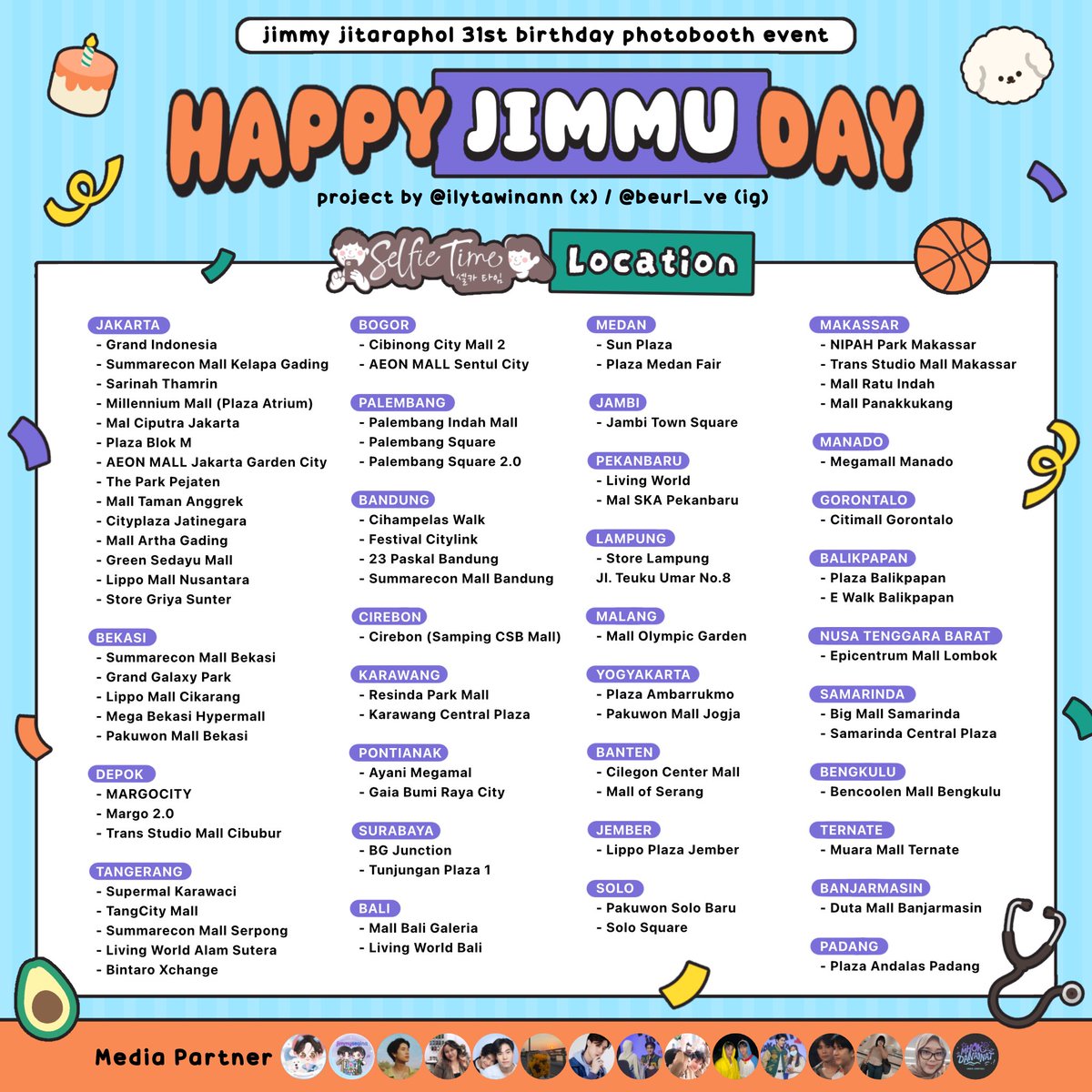 OHMETAWIN's tweet photo. Inviting Tiny and Nomnom to celebrate Jimmy’s birthday with our frame 🎂💜
photobooth event by @ilytawinann
#SeasonsOfJimmy #WishJimmyAllWell2025 #LoveForInfinity
✿ location : SelfieTime @selfietimeid
✿ date : 16 ~ 29 Aug 2025
💌 check the reply for a surprise!
#jimmyyjp https://t.co/3N5t8xfNfr