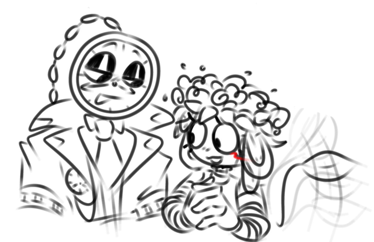 Rarepair? (Please let this ship get popular-) 
TimeBasket (Dyle x Bassie)