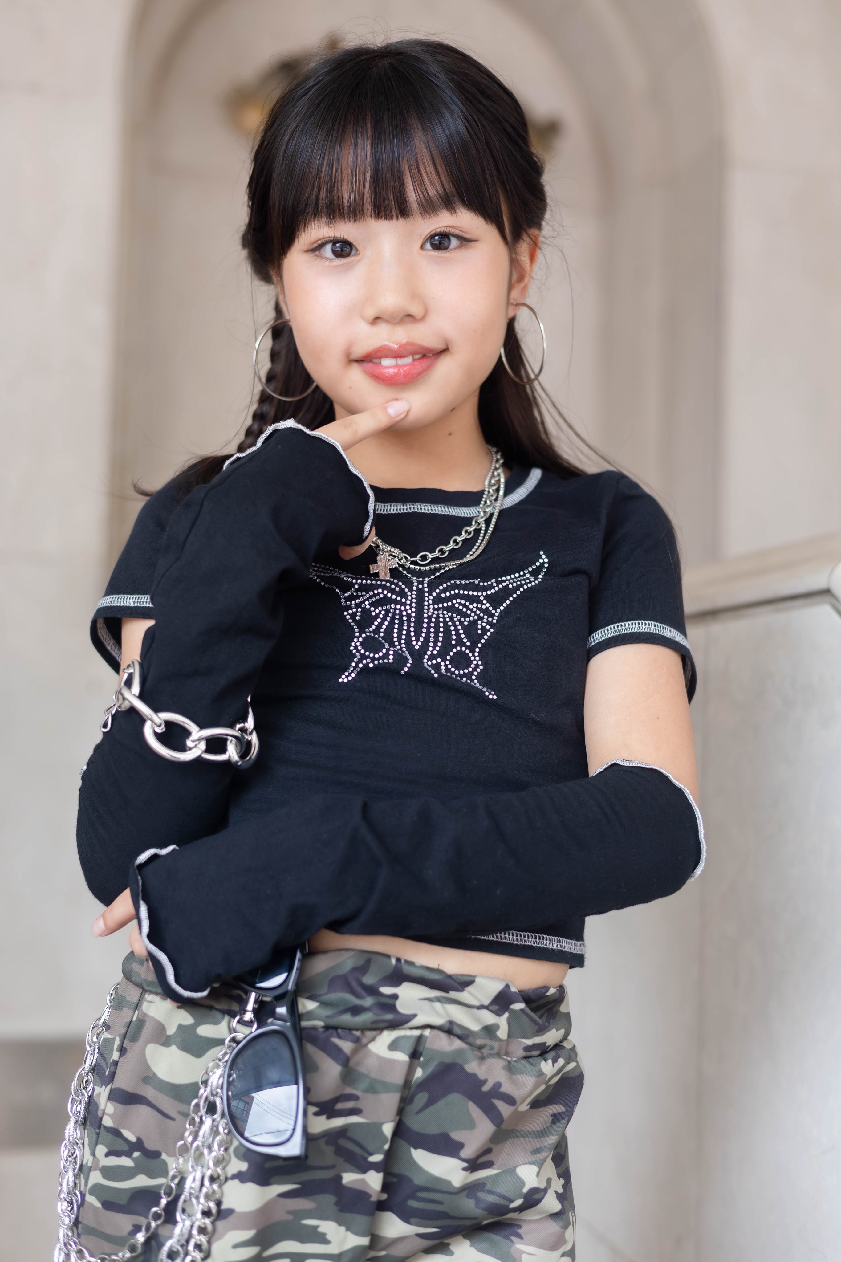 ゆり リゼクシー RESEXXY ショルダービジューチョーカーニット