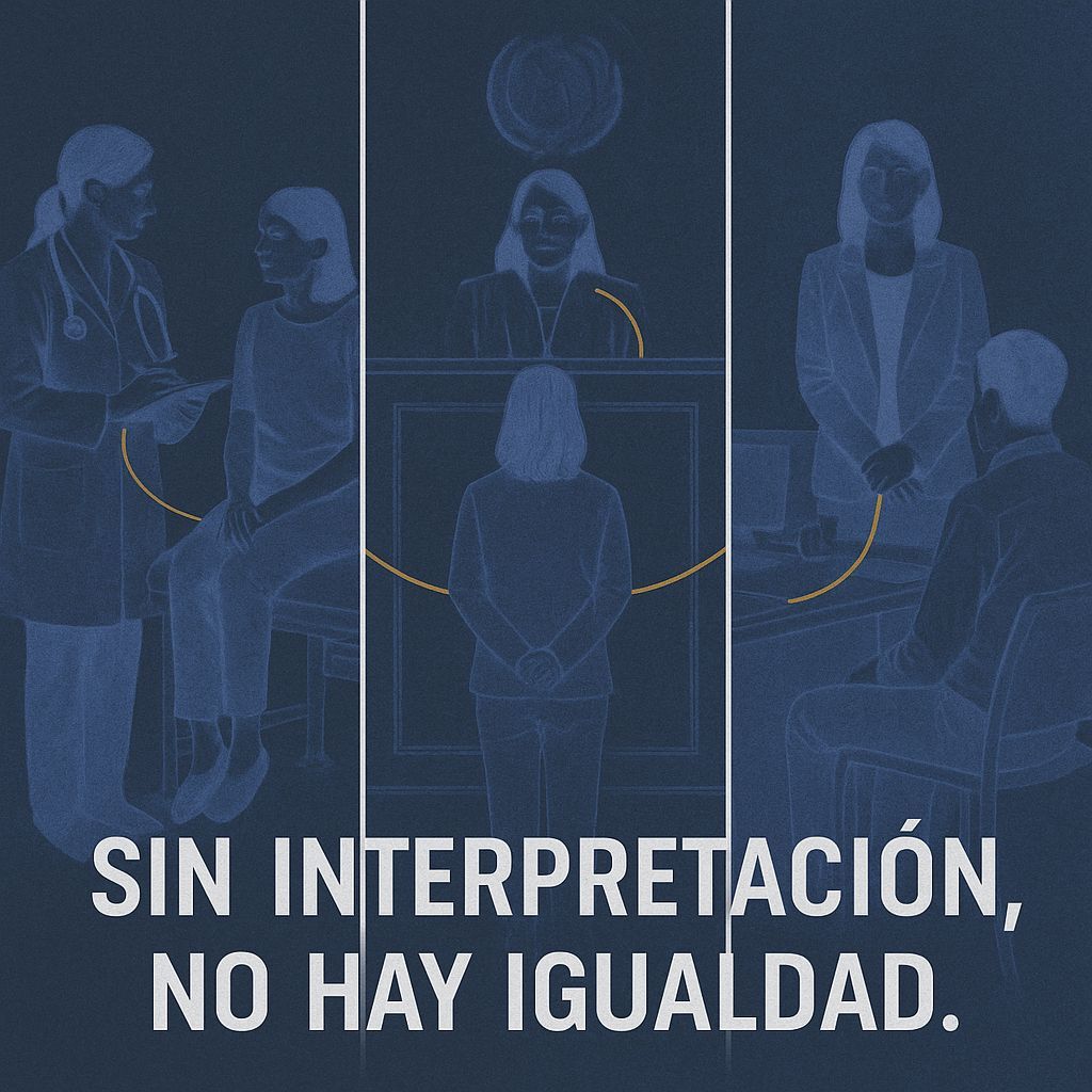 📢 Un sistema justo es aquel que todos pueden entender.
En la sanidad, la justicia y los servicios sociales, la interpretación no es un extra: es un derecho fundamental.
#InterpretaciónProfesional #JusticiaLingüística #DerechosLingüísticos