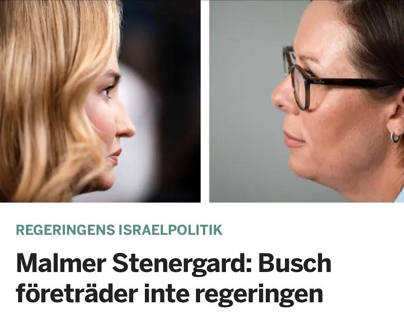 Daniel Johansson (@r_daniel_j) on Twitter photo Efter den 13 september 2026 kommer <a href="/BuschEbba/">Ebba Busch</a> inte att representera regeringen i någon fråga. Men det här är en bra början. Efter den 13 september 2026 kommer <a href="/BuschEbba/">Ebba Busch</a> inte att representera regeringen i någon fråga. Men det här är en bra början.