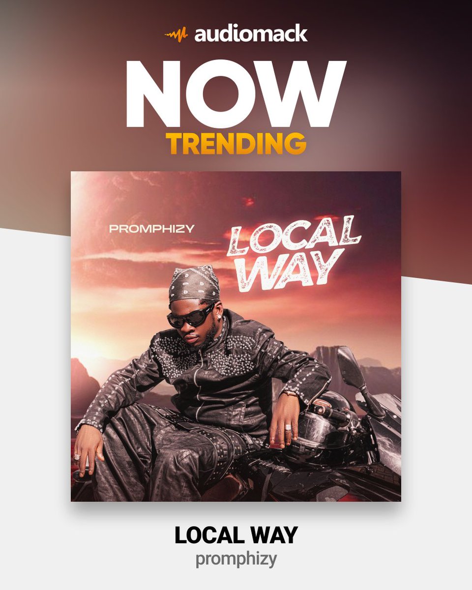 Local way out now on all platforms onerpm.link/LocalWay 

Big love to <a href="/audiomack/">Audiomack</a> <a href="/audiomackafrica/">Audiomack Africa</a> <a href="/ONErpm/">ONErpm</a> <a href="/ONErpmAfrC/">ONErpm Afro-Caribbean</a> for the support 

#localway #promphizy #tryagain