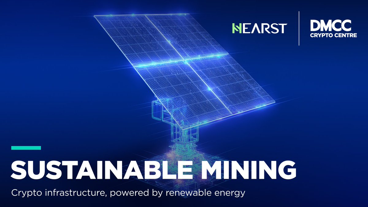 Hearst Solutions @Hearst_io is redefining sustainable blockchain  infrastructure for financial institutions worldwide. As a DMCC Crypto  Centre member, Hearst delivers Mining-as-a-Service powered by renewable  energy, combining institutional-grade ...
