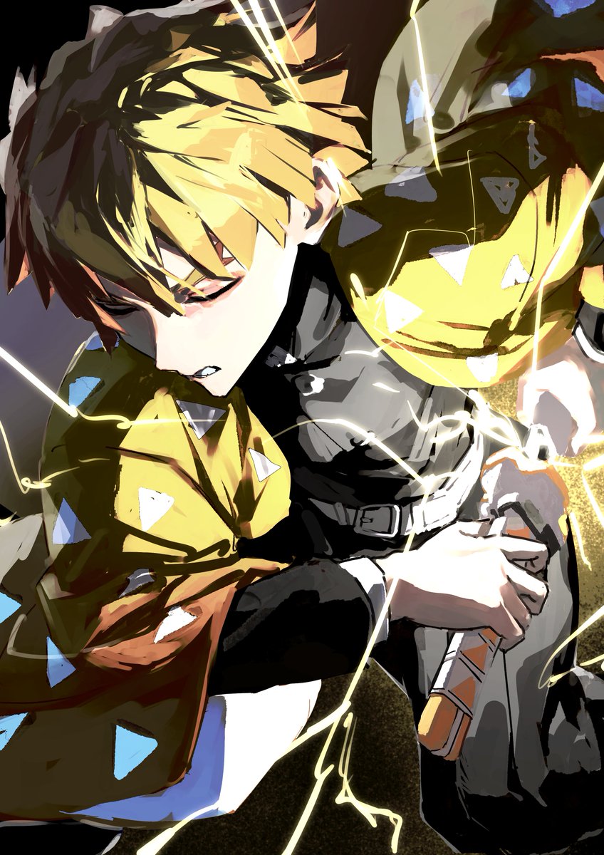 今日のワンドロ185
鬼滅の刃の我妻善逸です