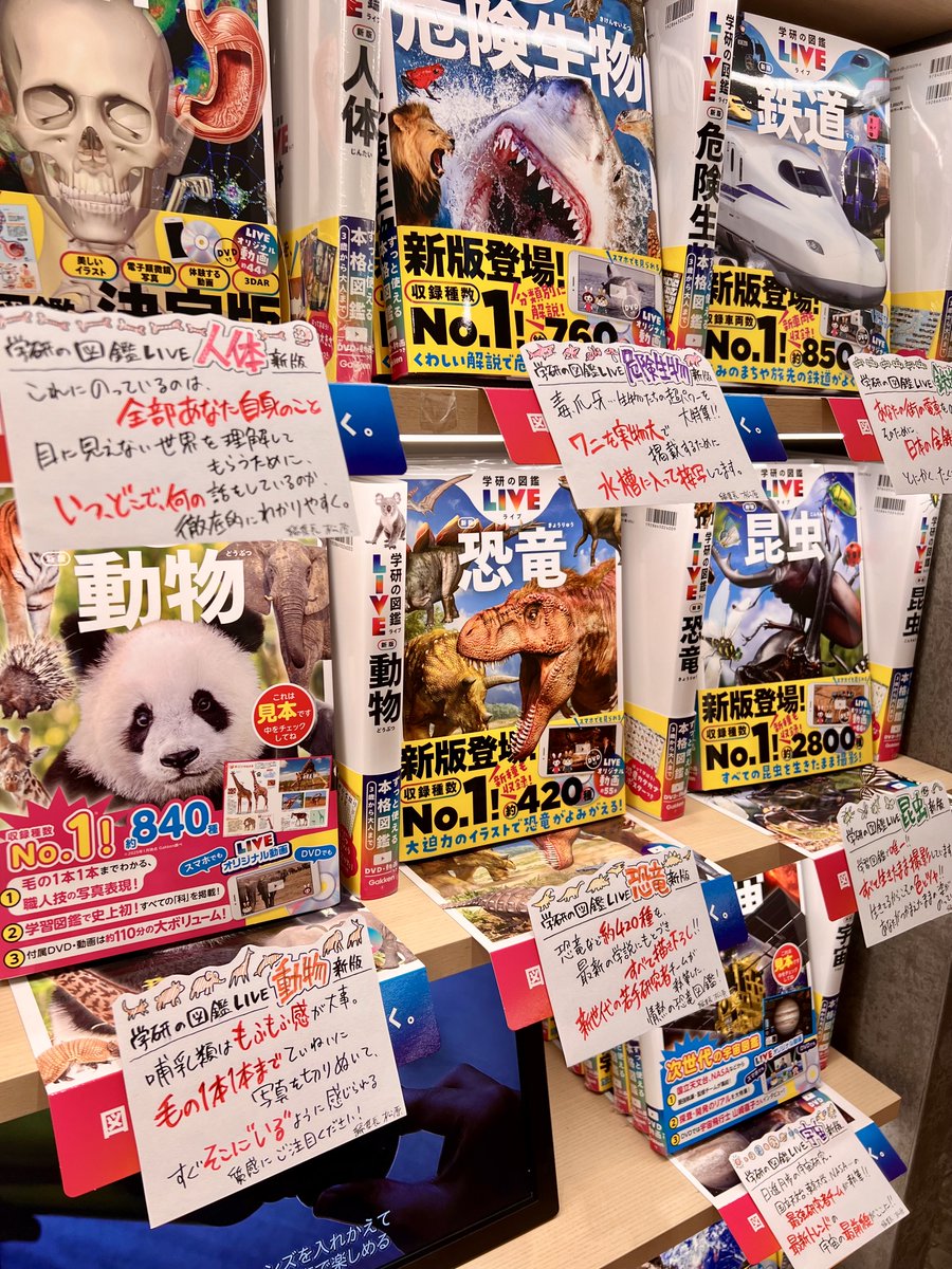 明日から、紀伊國屋書店新宿本店さん（@KinoShinjuku）の1階にて図鑑