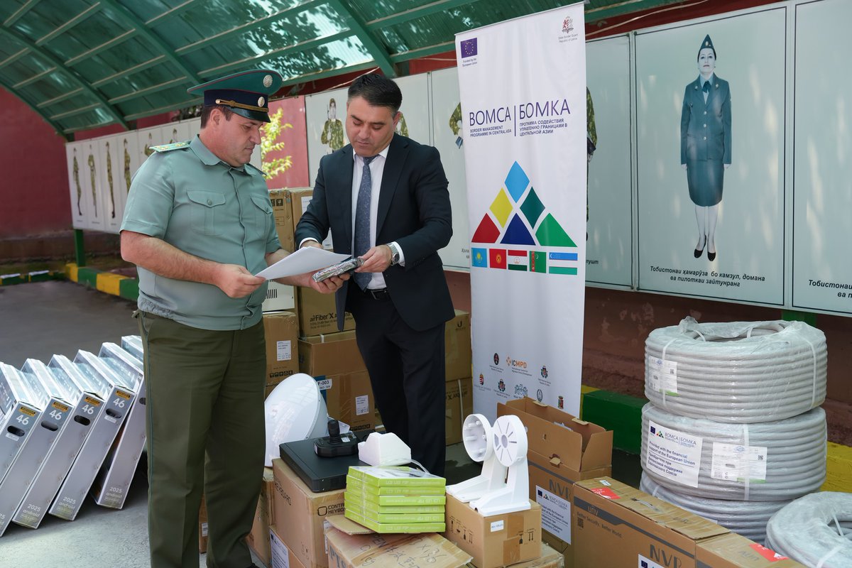 Border Management Programme in Central Asia tweet media