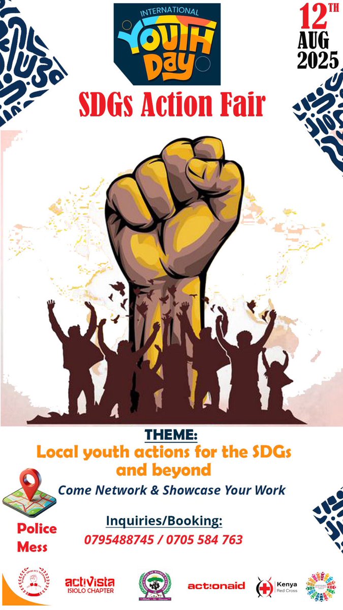 Liyan Gatuna💯 (@gatunaliyan) on Twitter photo Youth power is the strongest force for a better tomorrow.
#InternationalYouthDay
#JASIRIReunion25
<a href="/BettieWangui/">Wangui Muchiri Bee</a>
<a href="/KhaleedMusah3/">Khalid Musa</a>
<a href="/prudence_kanana/">Prudence Kanana</a>
<a href="/PublicPathways/">Pathways Policy Institute (PPI)</a>
<a href="/TribelessYouth/">#UsaniiUwaziNaUwajibikaji</a> Youth power is the strongest force for a better tomorrow.
#InternationalYouthDay
#JASIRIReunion25
<a href="/BettieWangui/">Wangui Muchiri Bee</a>
<a href="/KhaleedMusah3/">Khalid Musa</a>
<a href="/prudence_kanana/">Prudence Kanana</a>
<a href="/PublicPathways/">Pathways Policy Institute (PPI)</a>
<a href="/TribelessYouth/">#UsaniiUwaziNaUwajibikaji</a>