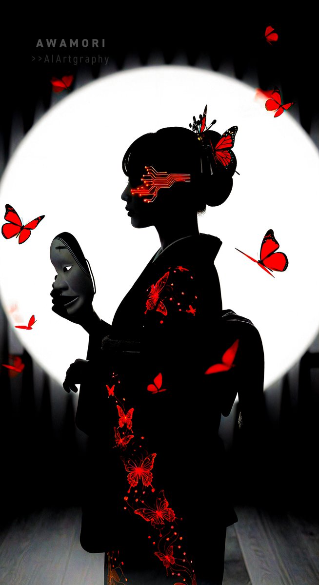 2022Awa's tweet photo. 🦋
#redbutterfly #aiportrait #aiphotography #aigravure #aigirl #photoshop #lightroom #photorealism #forge #firefly #imagen4 #4k https://t.co/mKmjXe1I9R