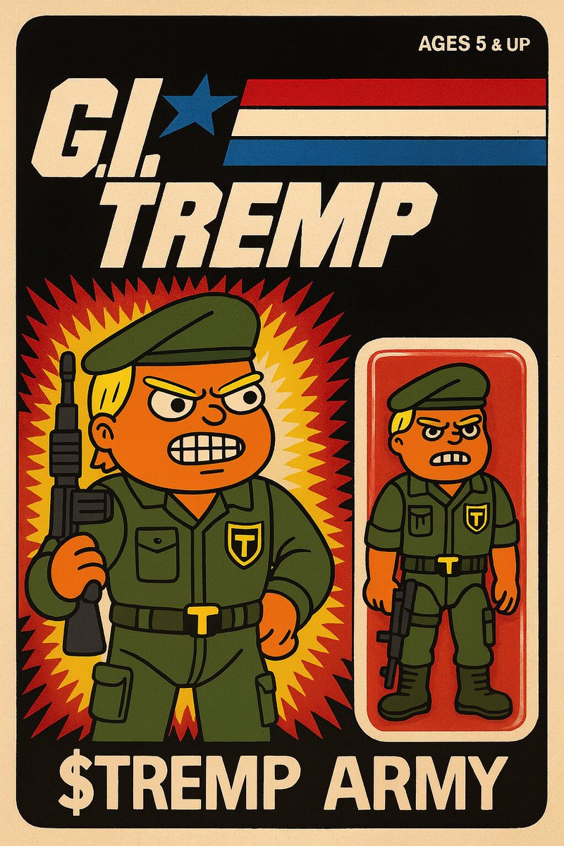 tremp_og's tweet photo. We’re building the strongest, smartest, most loyal army of holders the world has ever seen — believe me, they’ve never seen anything like it. 💪🇺🇸 #TrempArmy https://t.co/581oZdZf4k