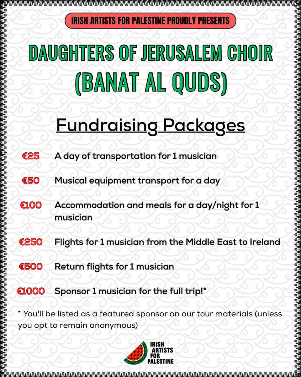 Irish Artists For Palestine tweet media