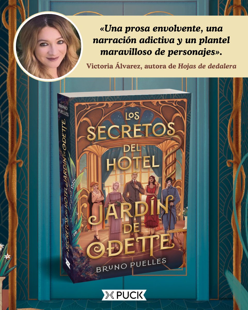 ¡Os invitamos a descubrir #LosSecretosDelHotelJardínDeOdette de <a href="/brunoenserio/">Bruno Puelles</a>!🛎️🍸

Y para convenceros aún más, aquí os compartimos una recomendación de <a href="/VictoriaAlvar99/">Victoria Álvarez</a>, autora de #HojasDeDedalera…📖🔥

¡Es hora de adentraros en este misterioso hotel lleno de secretos!🙌
