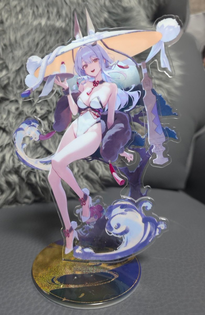 紅蓮のアクリルスタンドの実物でございます。😊