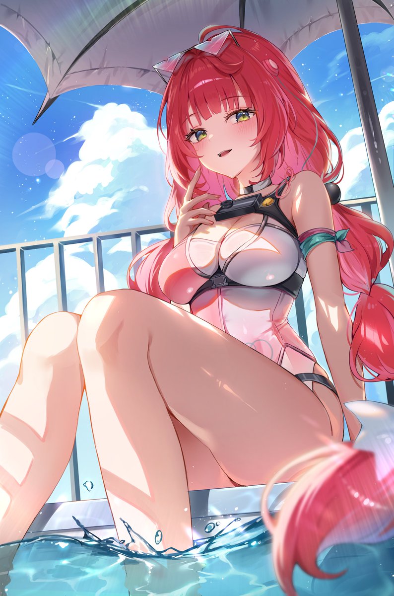 into__08's tweet image. 🏖️✨
#zzzero #ゼンゼロ #浮波柚葉